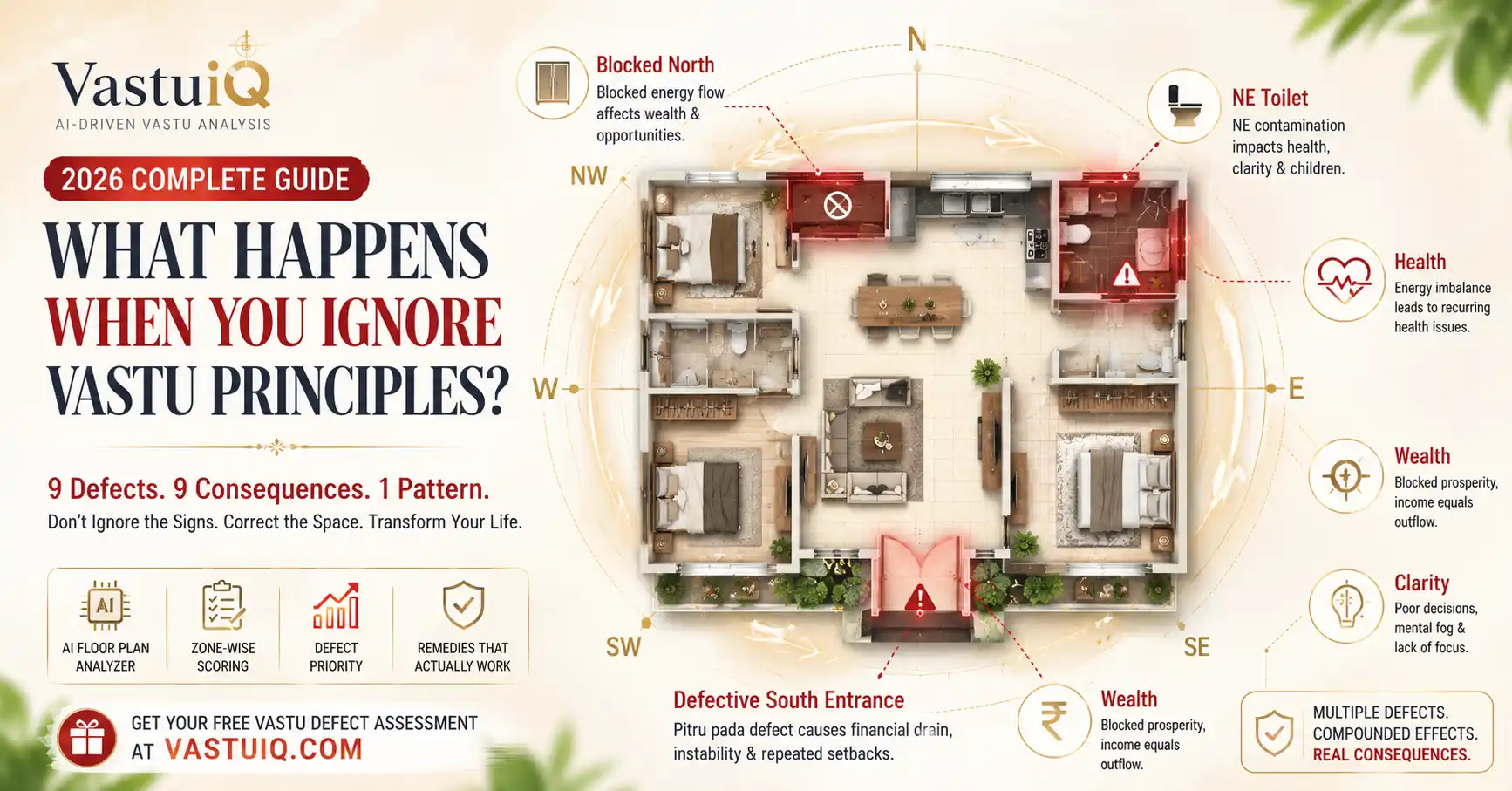 What Happens When You Ignore Vastu Principles? (Complete 2026 Guide)