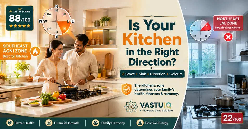 Vastu for Kitchen — Direction, Stove, Sink and Colours (2026 Guide)