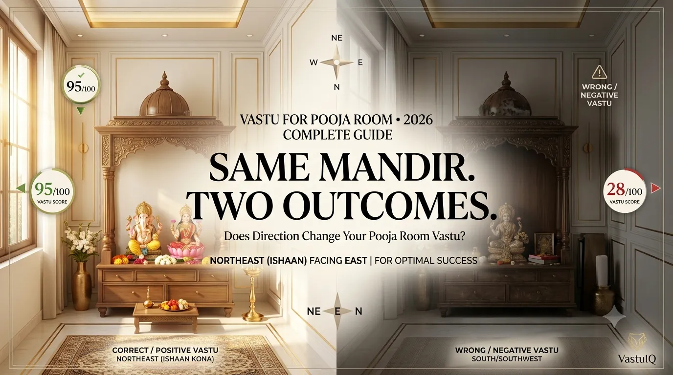 Vastu for Pooja Room — Direction, Idols and Complete Tips 2026
