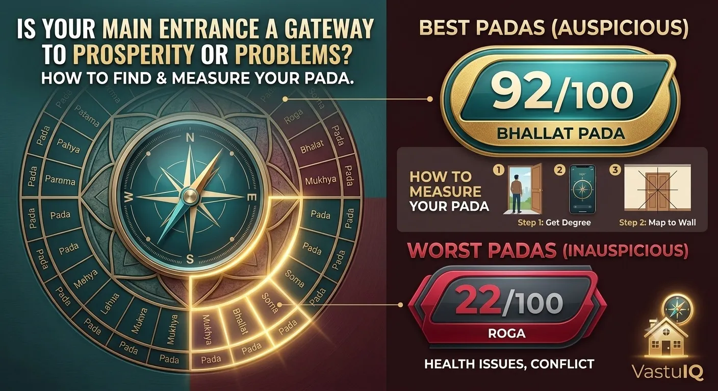 Vastu Pada Calculator — Free Tool + Complete 32-Pada Guide