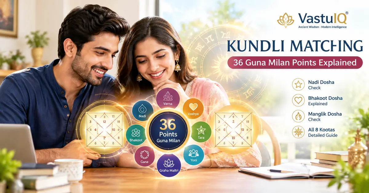 Kundli Matching — Free Calculator + Complete Guide 2026