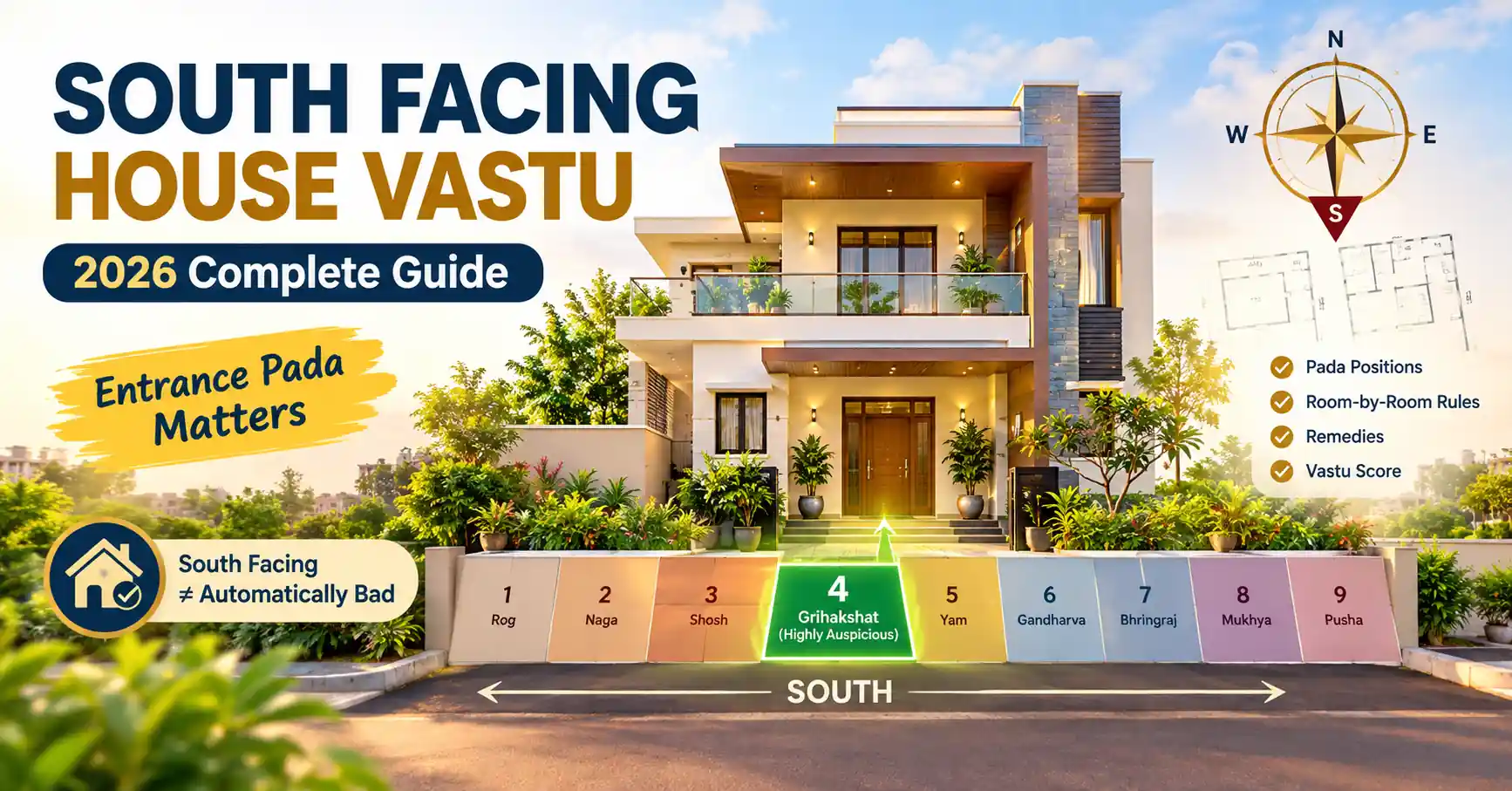 South Facing House Vastu — Complete 2026 Guide